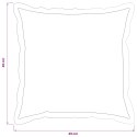 VidaXL Poszewka na poduszkę 2 szt. HOUTEN jasnoszary 45 x 45 cm