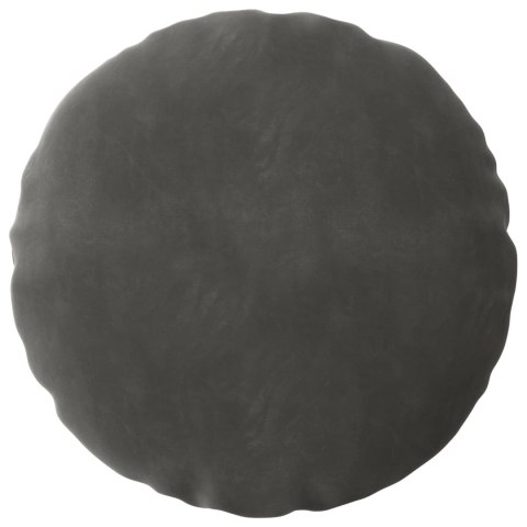 VidaXL Poszewka na poduszkę 6 pcs HEERLEN ciemnoszary Ø 40 cm Welur