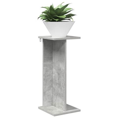 VidaXL Stojak na rośliny Betonowy szary 25 x 25,5 x 60,5 cm