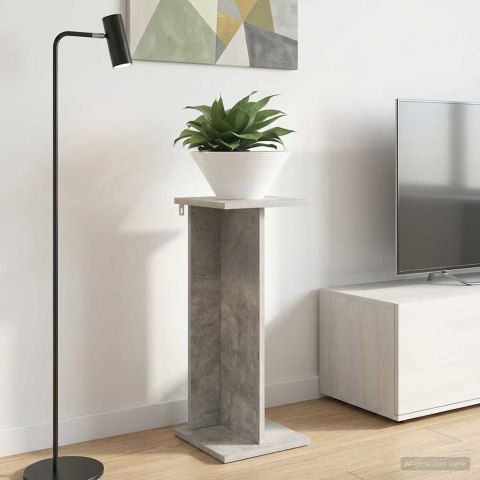 VidaXL Stojak na rośliny Betonowy szary 25 x 25,5 x 60,5 cm