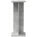 VidaXL Stojak na rośliny Betonowy szary 25 x 25,5 x 60,5 cm