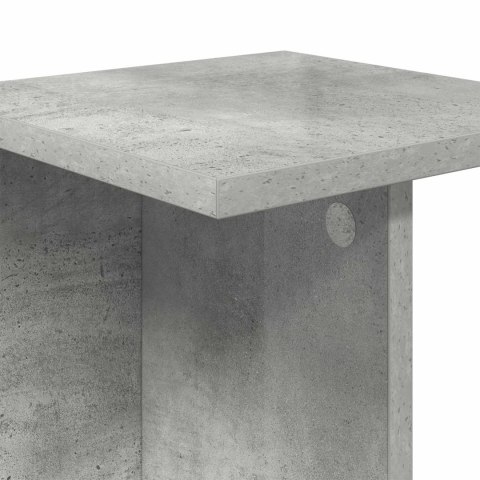 VidaXL Stojak na rośliny Betonowy szary 25 x 25,5 x 60,5 cm
