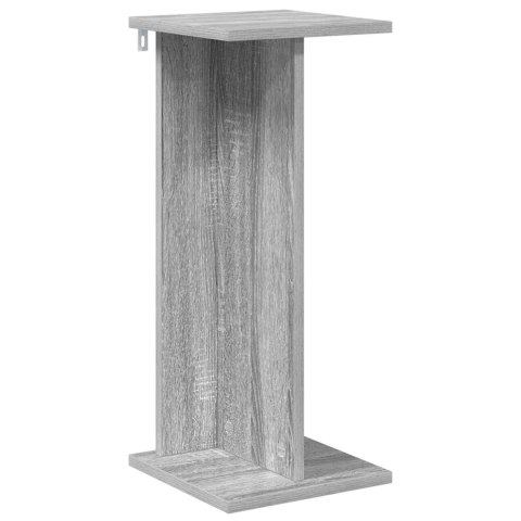 VidaXL Stojak na rośliny Szary Sonoma 25 x 25,5 x 60,5 cm