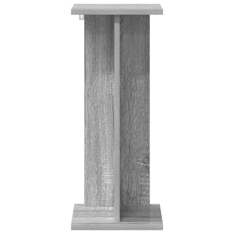 VidaXL Stojak na rośliny Szary Sonoma 25 x 25,5 x 60,5 cm