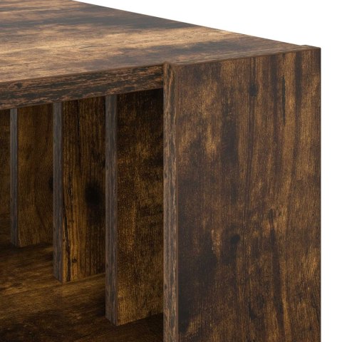 VidaXL Stolik kawowy Dąb wędzony 92 x 49,5 x 45 cm Drewno inżynieryjne