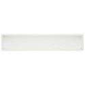 VidaXL Doniczka ogrodowa 2 szt. Biały 80 x 20 x 20 cm Stal zimnogięta