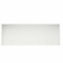 VidaXL Doniczka ogrodowa 2 szt. Biały 80 x 20 x 49 cm Stal zimnogięta