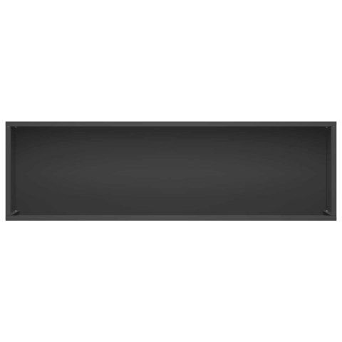 VidaXL Doniczka ogrodowa 2 szt. Czarny 100 x 20 x 49 cm