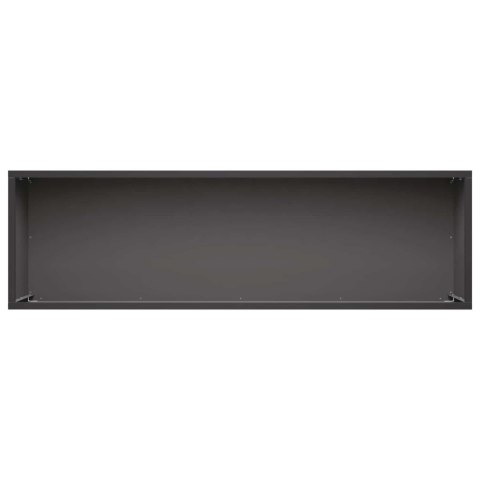 VidaXL Doniczka ogrodowa 2 szt. Czarny 100 x 30 x 30 cm