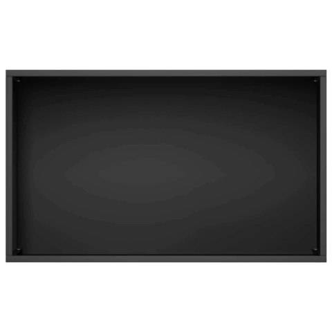 VidaXL Doniczka ogrodowa 2 szt. Czarny 50 x 30 x 49 cm Stal zimnogięta