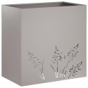 VidaXL Doniczka ogrodowa 2 szt. Rdzawy 50 x 30 x 49 cm