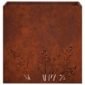 VidaXL Doniczka ogrodowa 2 szt. Rdzawy 50 x 30 x 49 cm