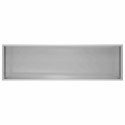 VidaXL Doniczka ogrodowa 2 szt. srebrny 100 x 30 x 49 cm