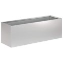 VidaXL Doniczka ogrodowa 2 szt. srebrny 60 x 20 x 20 cm