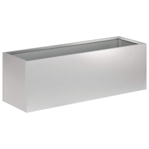 VidaXL Doniczka ogrodowa 2 szt. srebrny 60 x 20 x 20 cm