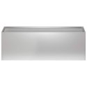 VidaXL Doniczka ogrodowa 2 szt. srebrny 60 x 20 x 20 cm