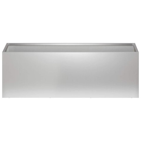 VidaXL Doniczka ogrodowa 2 szt. srebrny 60 x 20 x 20 cm