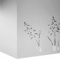 VidaXL Doniczka ogrodowa 2 szt. srebrny 80 x 20 x 49 cm