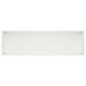 VidaXL Doniczka ogrodowa Biały 80 x 30 x 30 cm Stal zimnogięta