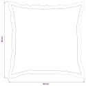 VidaXL Poszewka na poduszkę 2 pcs HOUTEN Ciemnozielony 50 x 50 cm