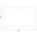 VidaXL Poszewka na poduszkę 2 pcs HOUTEN ciemnoszary 50 x 75 cm Welur
