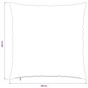VidaXL Poszewka na poduszkę 6 pcs HEERLEN Czarny 80 x 80 cm Poliester
