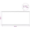 PLANDEKA LENO 260G/M² 3X6M BIAŁA