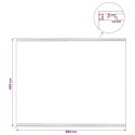 PLANDEKA LENO 260G/M² 4X5M BIAŁA