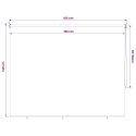 ROLETA ZEWNĘTRZNA 160X140CM BEŻOWA
