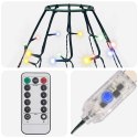 SIATKA LAMPEK CHOINKOWYCH 180 KOLOROWYCH DIOD LED 180CM