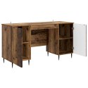 VidaXL Biurko Stare drewno 142,5 x 50 x 75 cm Drewno inżynieryjne