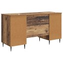VidaXL Biurko Stare drewno 142,5 x 50 x 75 cm Drewno inżynieryjne