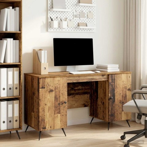 VidaXL Biurko Stare drewno 142,5 x 50 x 75 cm Drewno inżynieryjne