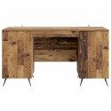 VidaXL Biurko Stare drewno 142,5 x 50 x 75 cm Drewno inżynieryjne