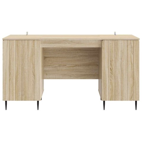 VidaXL Biurko dąb Sonoma 142,5 x 50 x 75 cm Drewno inżynieryjne