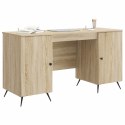VidaXL Biurko dąb Sonoma 142,5 x 50 x 75 cm Drewno inżynieryjne
