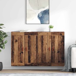 VidaXL Szafka wisząca 2 szt. Stare drewno 69,5 x 34 x 90 cm