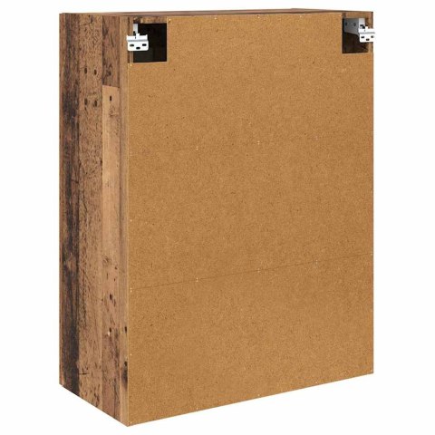 VidaXL Szafka wisząca 2 szt. Stare drewno 69,5 x 34 x 90 cm
