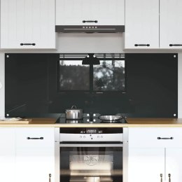 VidaXL Panel kuchenny 2 szt. Ciemnoszary 80 x 60 cm szkło hartowane