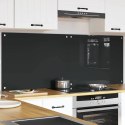 VidaXL Panel kuchenny 2 szt. Ciemnoszary 80 x 60 cm szkło hartowane