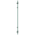 VidaXL Panel kuchenny 2 szt. Jasnoszary 100 x 40 cm szkło hartowane