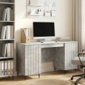 VidaXL Biurko Betonowy szary 142,5 x 50 x 75 cm Drewno inżynieryjne