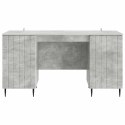 VidaXL Biurko Betonowy szary 142,5 x 50 x 75 cm Drewno inżynieryjne