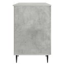 VidaXL Biurko Betonowy szary 142,5 x 50 x 75 cm Drewno inżynieryjne