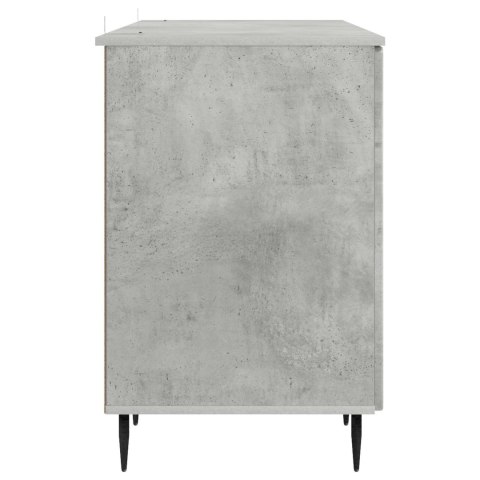 VidaXL Biurko Betonowy szary 142,5 x 50 x 75 cm Drewno inżynieryjne