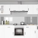 VidaXL Panel kuchenny 2 szt. Jasnoszary 120 x 50 cm szkło hartowane