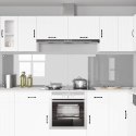 VidaXL Panel kuchenny 2 szt. Jasnoszary 120 x 60 cm szkło hartowane