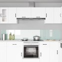 VidaXL Panel kuchenny 2 szt. Biały 120 x 40 cm szkło hartowane