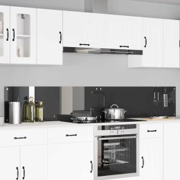 VidaXL Panel kuchenny 2 szt. Ciemnoszary 120 x 40 cm szkło hartowane