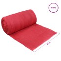 VidaXL Rolka Jutowa Czerwony 160 x 5000 cm